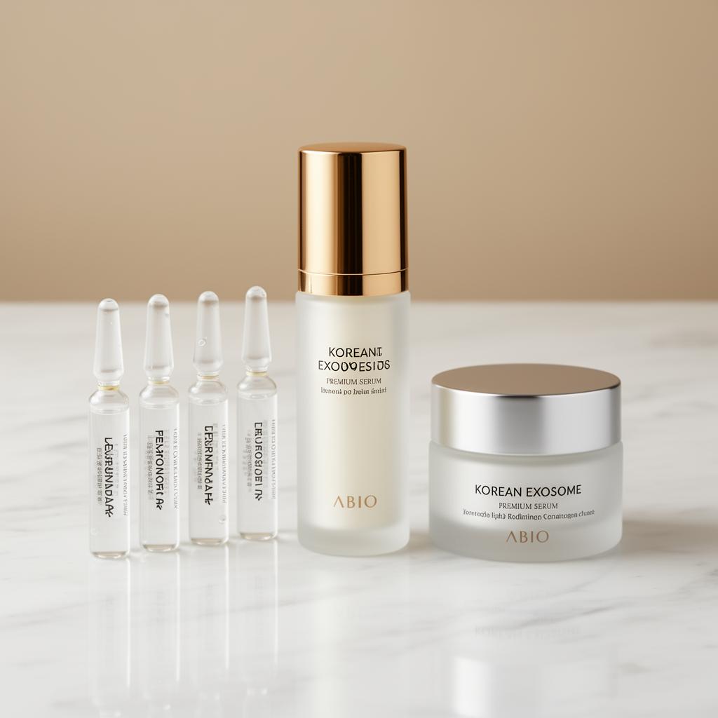 ABio Korean exosome skin booster product line