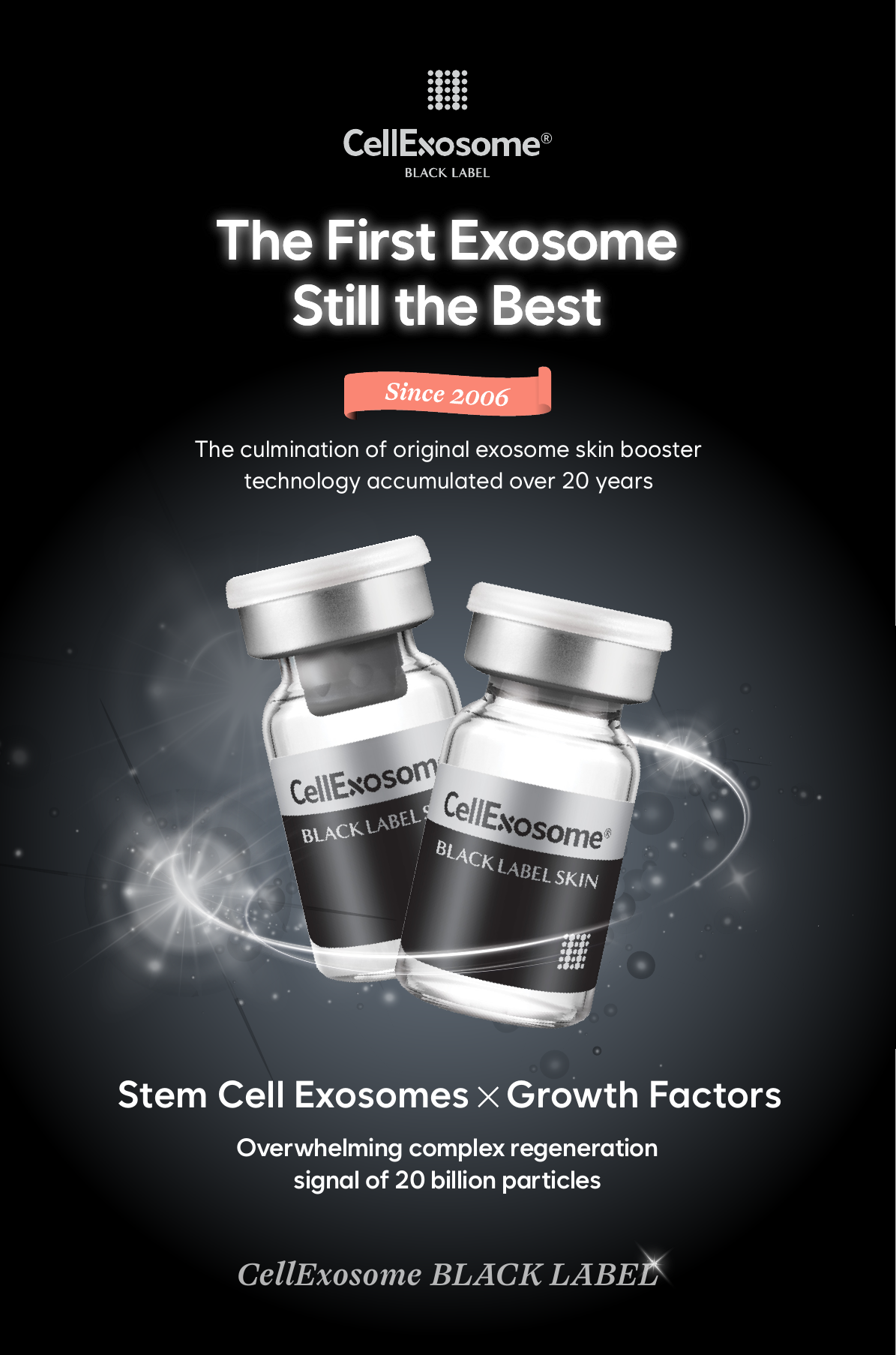 CellExosome Black Label Korean exosome product